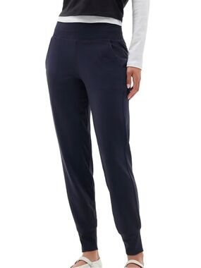 Athleta Venice High Rise Jogger Black Size Large